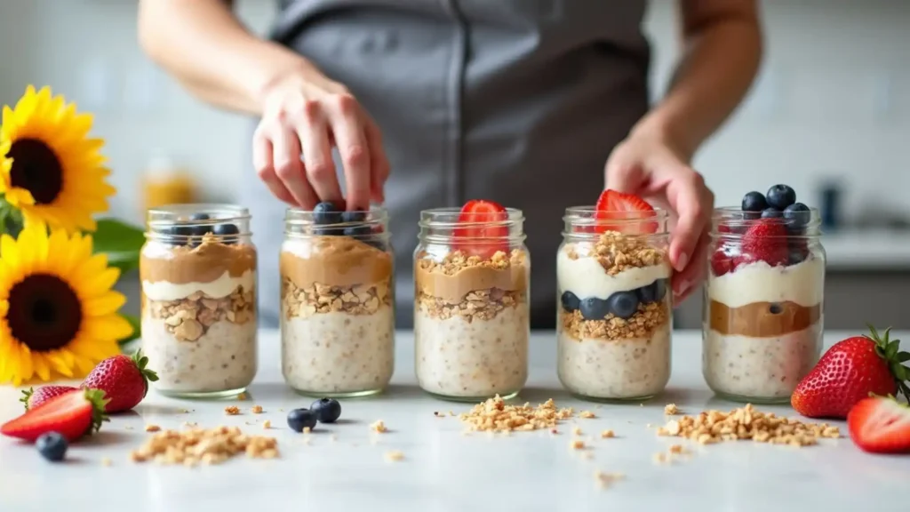 meal prep overnight oats