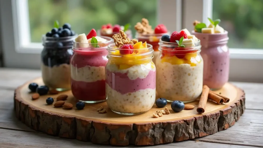 overnight oats variations