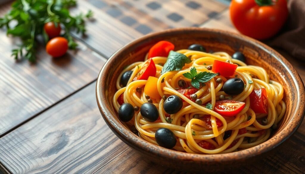 Mediterranean pasta