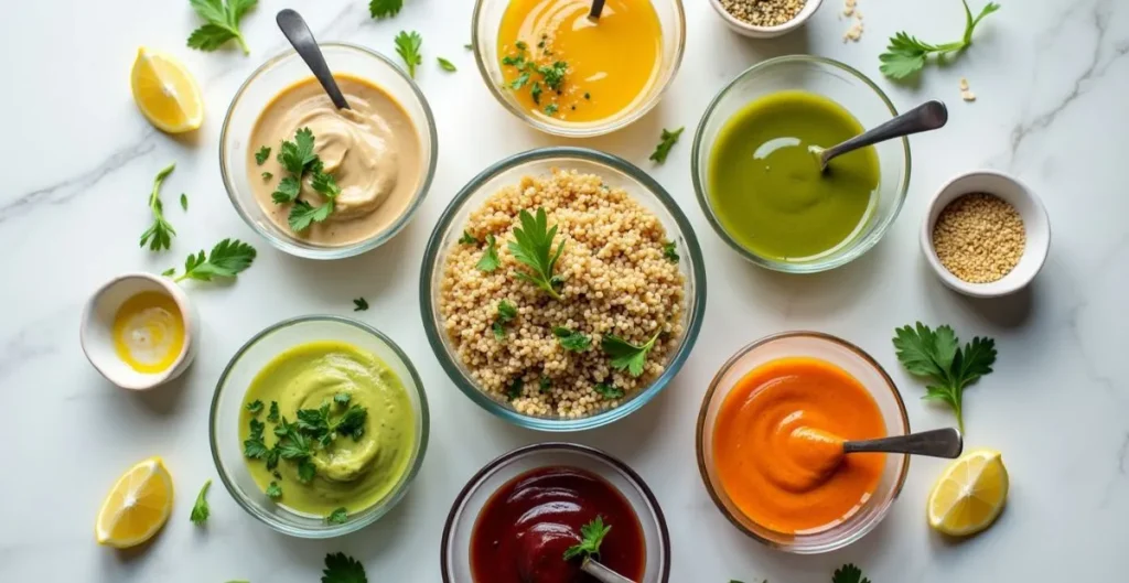 quinoa bowl sauces