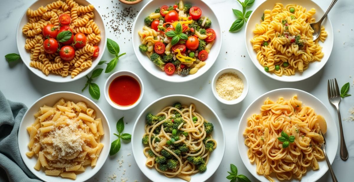 vegetarian pasta recipes