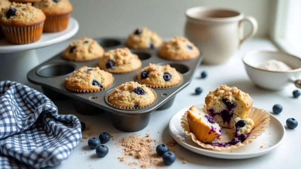 gluten free baking recipes bluebery muffins